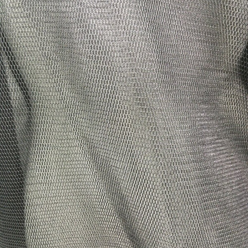 Lucy Womens Solid Black Pull Over Jacket Mesh Back - image 3